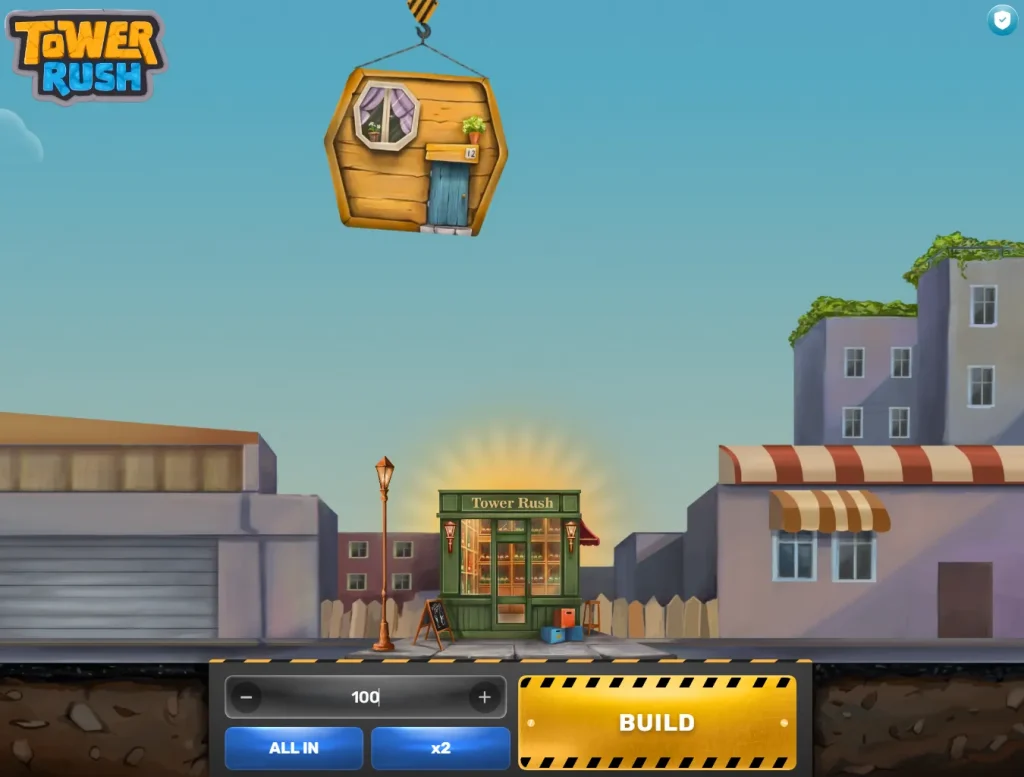 Tower Rush Beginn der Runde