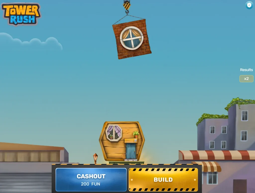 Tower Rush Ablauf der Runde